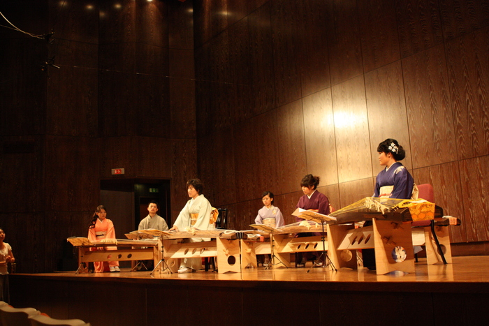 日本樂團（日本箏、尺八、三味線）舞台